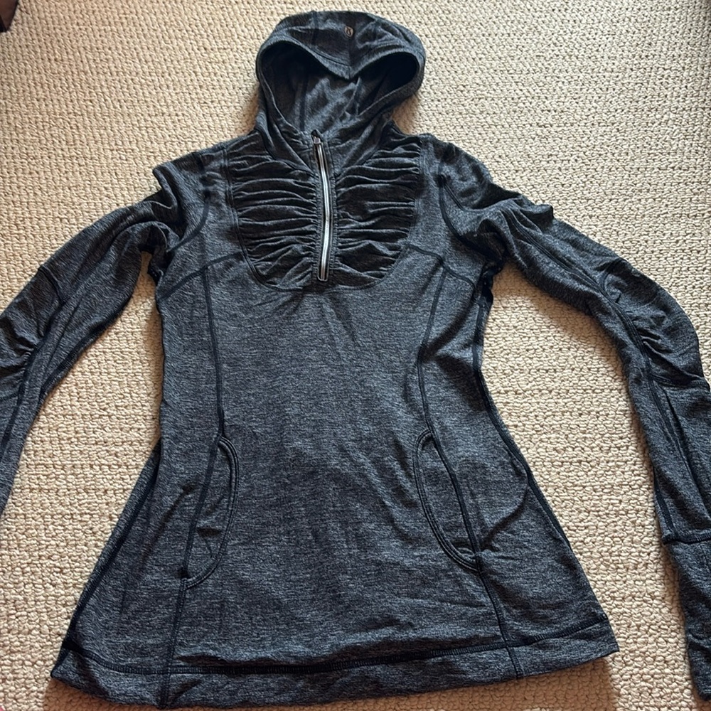 Lululemon Quarter Zip Hooded Jacket